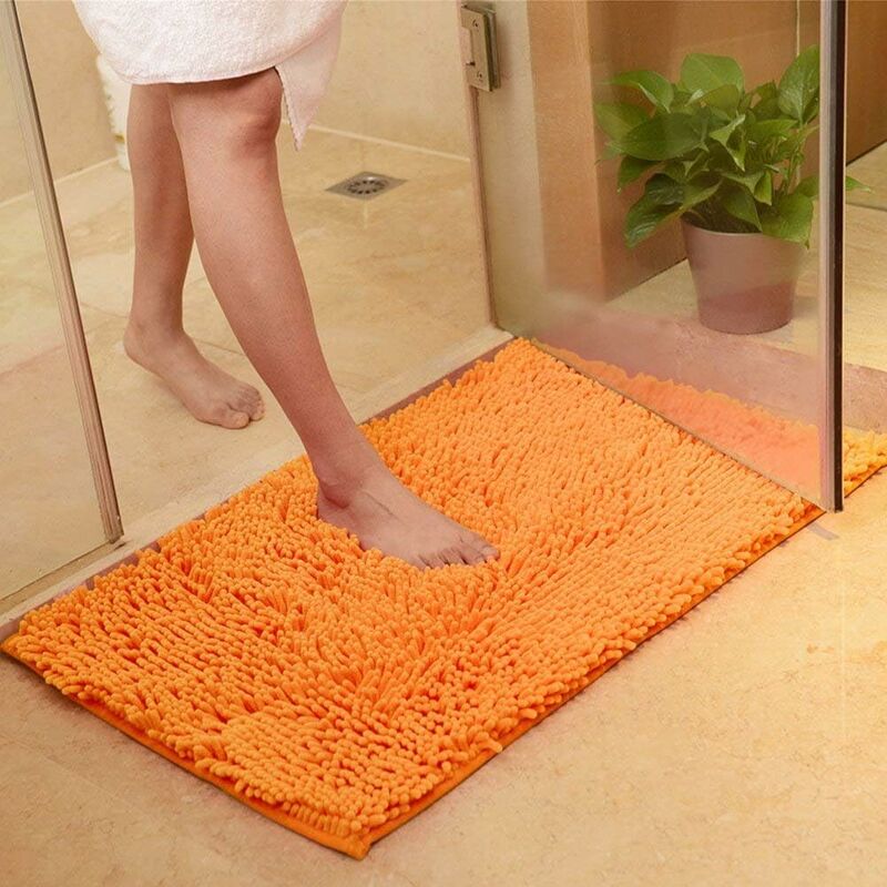 60x40cm Soft, Mold-proof And Machine Washable Bathroom Floor Mat