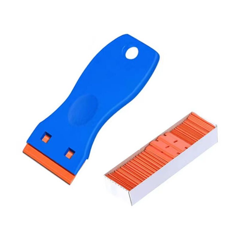 10/100pcs Razor Blade Scraper Tool Cleaning Scraper Tool Razor Scraper  Remover Tool No Scratch for Scraping Label Paint Stickers