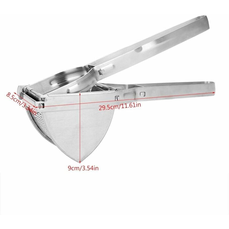 ClickClack Stainless Steel Potato Masher