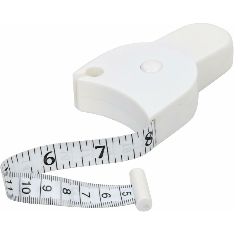 1.5m Automatic Telescopic Tape Body Leg Measure Waist Arm Measuring Scale  RuleUS