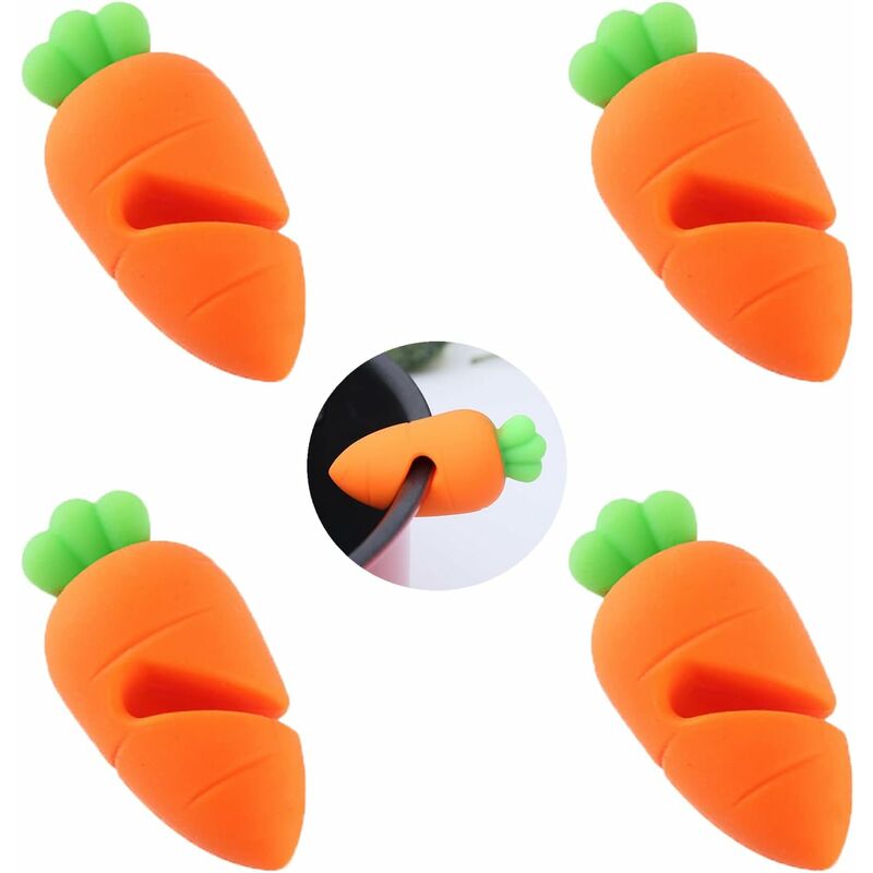 1pc Cute Carrot Spoon Holder Accessory - Prevent spills and