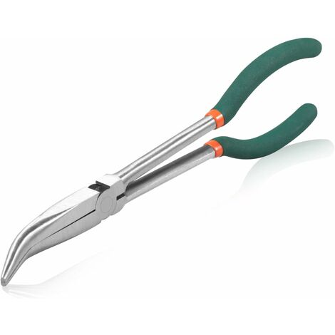 28cm Long Nose Pliers - Extra Long Reach Needle Nose Pliers for Hard to  Reach Tight Spaces - Professional Tool with Non-Slip Handle