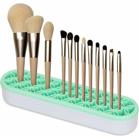 54 Holes Acrylic Brush Holder Makeup Brush Drying Rack Brush Dryer