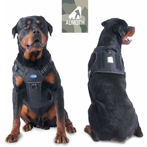 Anti Pull Dog Harness Tactical Dog Harness Breathable Adjustable