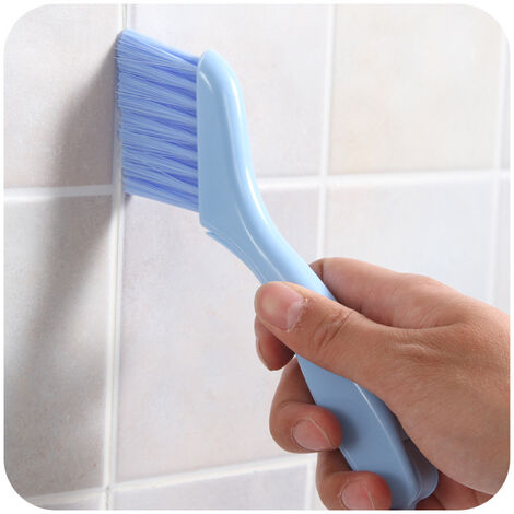 1pc White Multifunctional 2-in-1 Bathroom & Kitchen Window Sill Cleaning  Brush