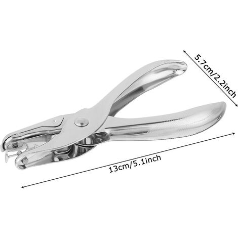  Hole Punch Set 2/5 inch 10mm,Single Hole Punch,Handheld Hole  Paper Punch,Heavy Duty Hole Puncher Single,Grip Circle Shape Metal Paper  Puncher For Home Office School Supplies(size:5.1x0.78x3.54inch) : Tools &  Home Improvement