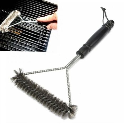 2pcs 17 Grill Brush for Outdoor Grill Stainless Grill Cleaner