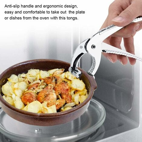 Lightweight Camping Hot Pot Bowl Gripper Kitchen Tongs Clip