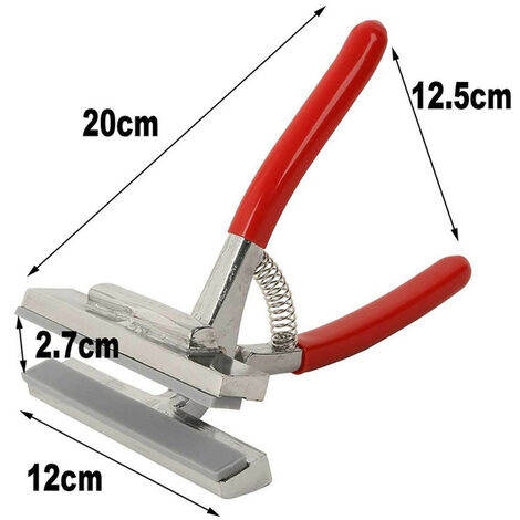 Wide Canvas Stretching Pliers Professional Canvas Pliers Metal Clamp For  Stretching Oil Painting Canvas Framing Tool (1pc, Red) -aya