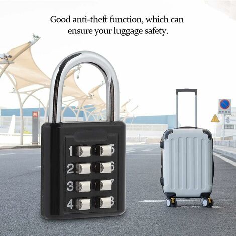 1pc Mini Password Lock For Gym Locker, Luggage, Door, Home