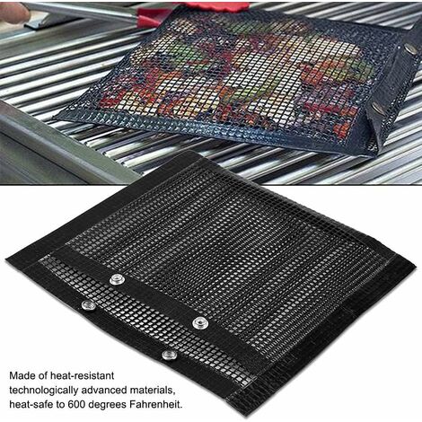 1/2Pcs BBQ Grill Mat Non Stick Baking Mat Heat Resistance Barbecue Liner  Grilling Sheet Cooking Plate Reusable Kitchen Tools