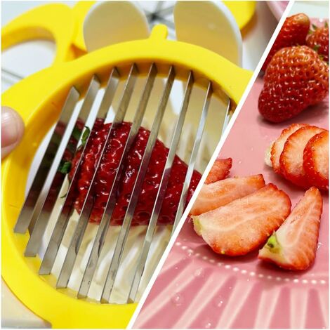 Egg Slicer For Hard Boiled Eggs Egg Cutter Strawberry Slicer Heavy