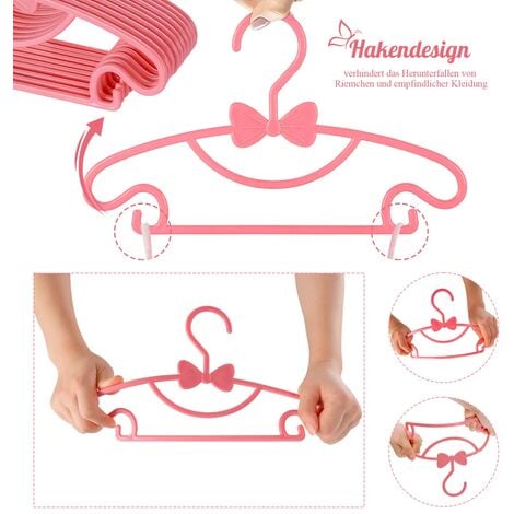 non-slip butterfly knot design baby hanger
