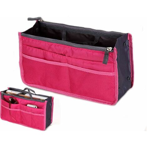 Interior clearance purse organizer