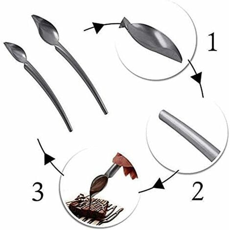 Sauce Plating Art Pencil - Deco Spoon Precision Chef Multi-purpose Culinary  Drafting Spoons For Decorating Plates, Diy Chocolate Cake Baking Tools Dec