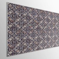 Tête de lit de PVC imprimé, 5 mm d'épaisseur.Tête de lit modèle Deering, 135x60cm