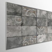 Tête de lit de PVC imprimé, 5 mm d'épaisseur.Tête de lit modèle Arahiwi, 135x60cm