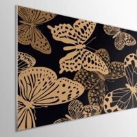 Tête de lit de PVC imprimé, 5 mm d'épaisseur.Tête de lit modèle Niseko, 135x60cm