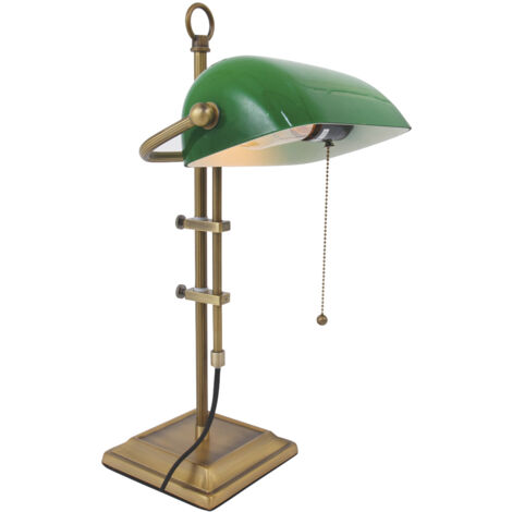 Steinhauer - lampada da tavolo - Ancilla - bronzo - vetro metallo