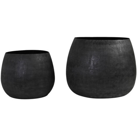 Stewart Vaso Per Fiori In Plastica Nero 30,5 Cm - Premium, Con Fori Di Drenaggio, Per Piante Da Interno/esterno (senza Sottovaso)