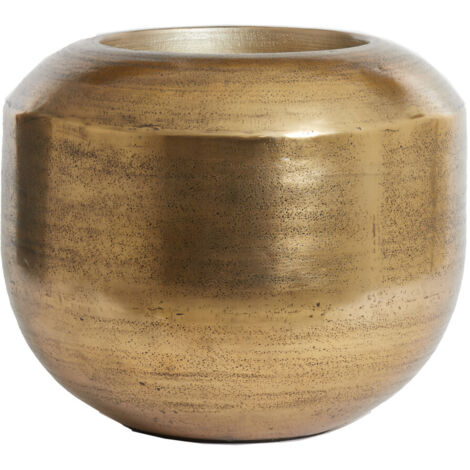 VASO NATURAL LIVING LOUISE 4L QUARZO IN VETRO RICICLATO DIAM 20CM X H24CM