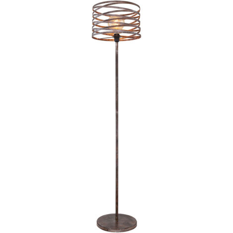 Globo - lampada da terra - Amy - oro - metallo - 40cm - E27