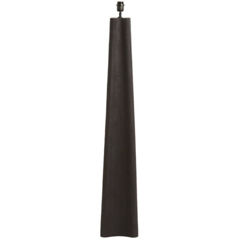 Light & Living - lampada da terra - Navelli - nero - legno - (1/5)