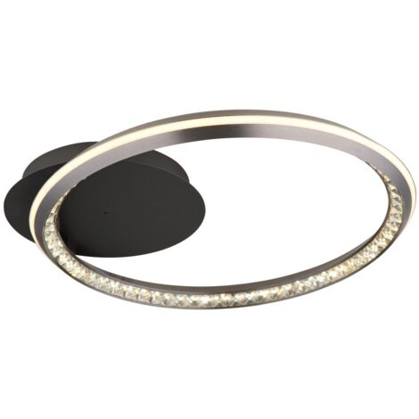 Globo - plafoniera - ALAINA - grigio - metallo - LED - 67329-30 (1/5)
