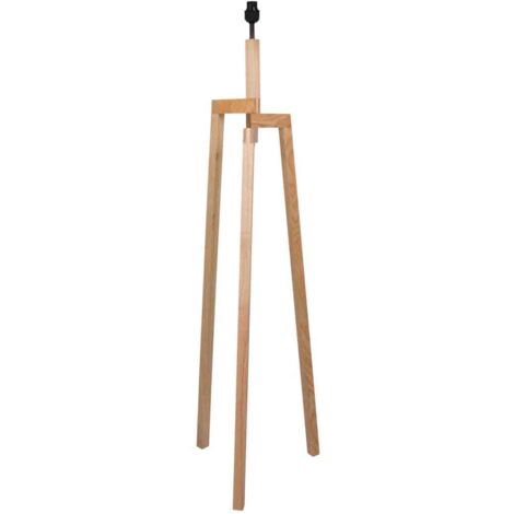 Mexlite - lampada da terra - Sabi - naturale - legno - Ø 52cm - (1/5)