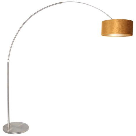 Steinhauer - lampada da terra - Sparkled Light - acciaio -
