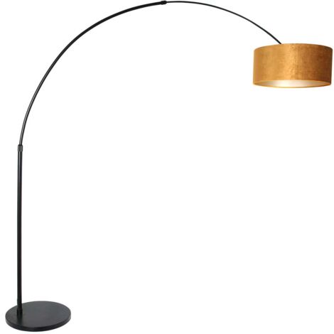 Steinhauer - lampada da terra - Sparkled Light - nero - metallo