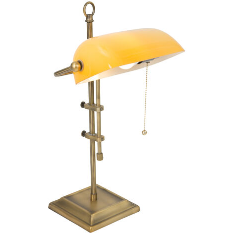 Steinhauer - lampada da tavolo - Ancilla - bronzo - vetro metallo