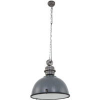 Steinhauer - lampada a sospensione - Bikkel - grigio - vetro
