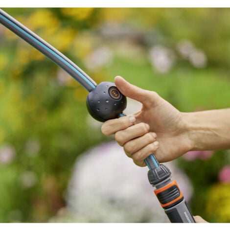 Gardena 1864220 WandSchlauchbox mit Akku PowerRoll 35mWeiß