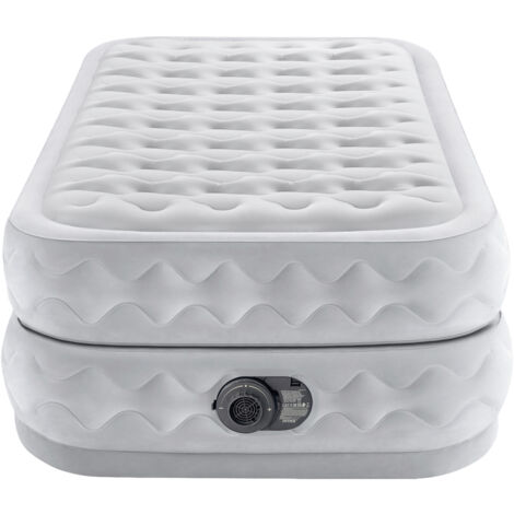Intex 64488ND TWIN SUPREME AIR-FLOW AIRBED WITH FIBER-TECH RP (L x B x H) 191 x 99 x 51 cm Weiß