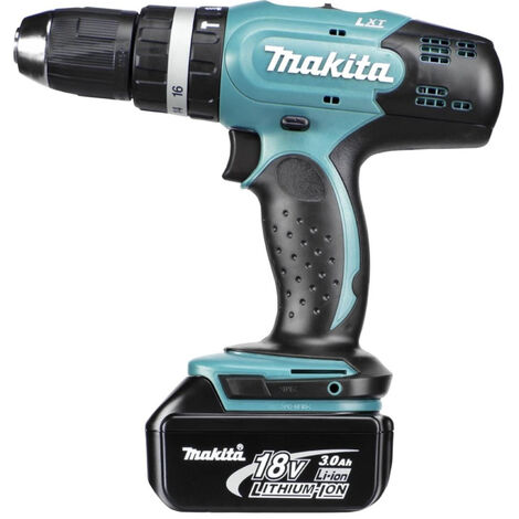 Akku-Schlagbohrschrauber MAKITA DHP453RFX2 Set 18V 2x Akkus + Ladegerät + Zubehör