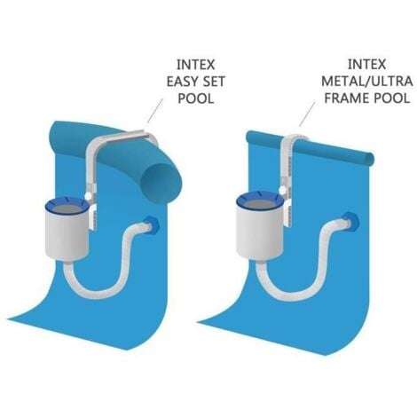 Intex Oberflächenskimmer Skimmer Deluxe Poolreiniger Pool Filter Sauger 28000