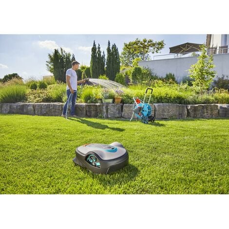 Gardena 1911420 SILENO smart life Set Mähroboter Rasenmäher App bis zu