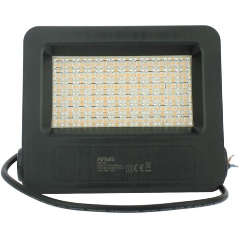 LED Flutlicht 50W Outdoor Hohe Helligkeit 4500 Lumen IP65 Farbtemperatur: Warmweiß 2700K