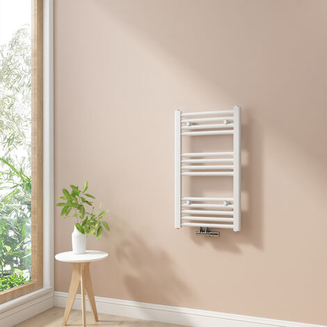 Heilmetz Toallero Secatoallas Radiador Para sistemas de calentamiento de agua No es eléctrico Baño Radiador Blanco 70x40cm 238W
