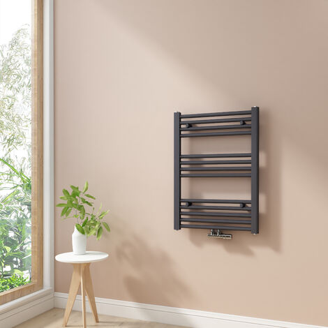 Heilmetz Toallero Secatoallas Radiador Para sistemas de calentamiento de agua No es eléctrico Baño Radiador Blanco 70x50cm 284W