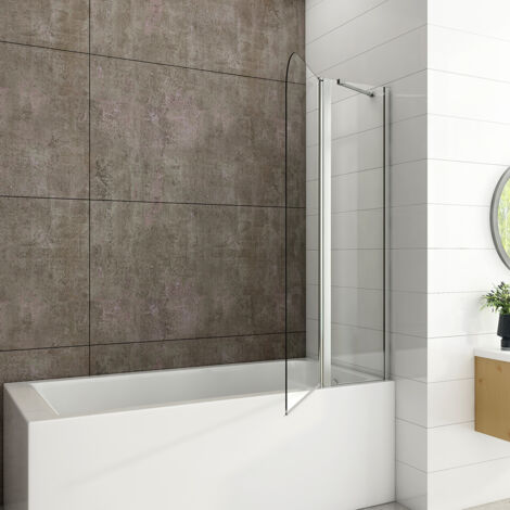 Parete Doccia Apribile In Vetro Temperato 100x140cm - Con Ripiani E Portasciugamani - Foto 5