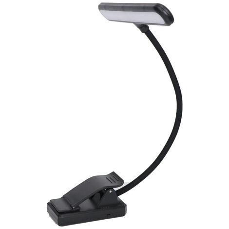 Gritin Lampe de Lecture Rechargeable, 9 LED Liseuse Lampe Clip, Gradation  Progressive & 3 Modes Protection des Yeux (Blanc Froid&Chaud), 360° Cou  Flexible, Indicateur, Longue Travail pour Lire au Lit : 