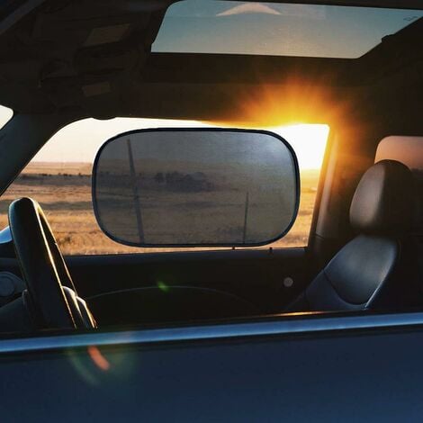 Voiture rétractable Pare-brise Pare-soleil Couverture fenêtre Pare-soleil  Bouclier Auto rideau pliable Pare-soleil Bloc Anti-UV Car Window Shade