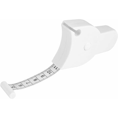 Mètre de ruban de corps, 150cm / 60inch noir ruban à mesurer rétractable