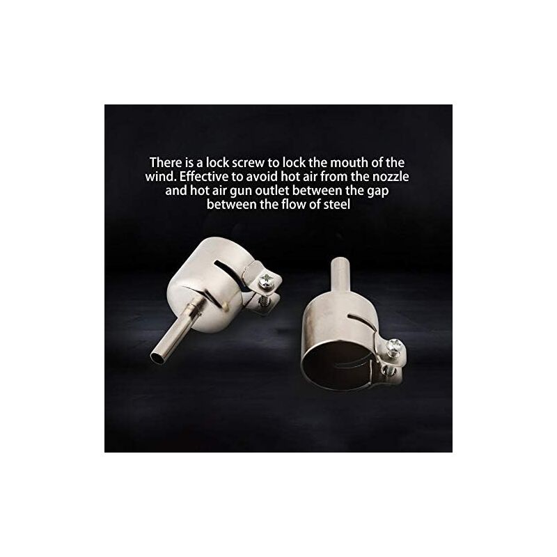 Kit Buses Pour Pistolet à Chaleur 8 Pièces - Compatible Wagner, 35mm - Pour Stations De Soudage Air Chaud