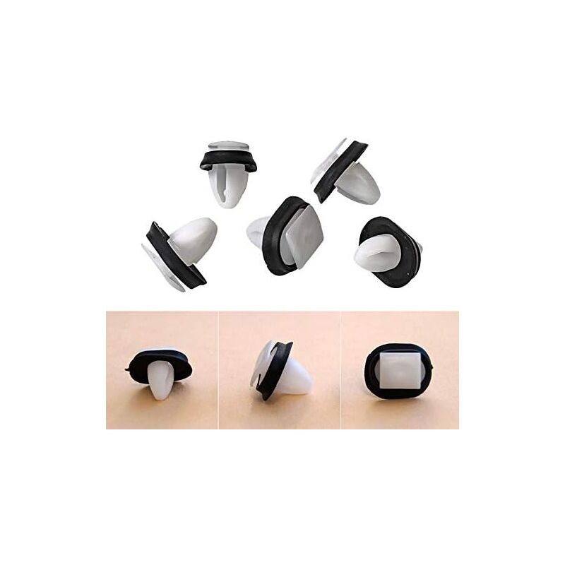 Lot De 50 Clips Pour Habillage De Porte - Compatible Fiat Ducato, Peugeot Boxer, Citroën Jumper | Joint Inclus