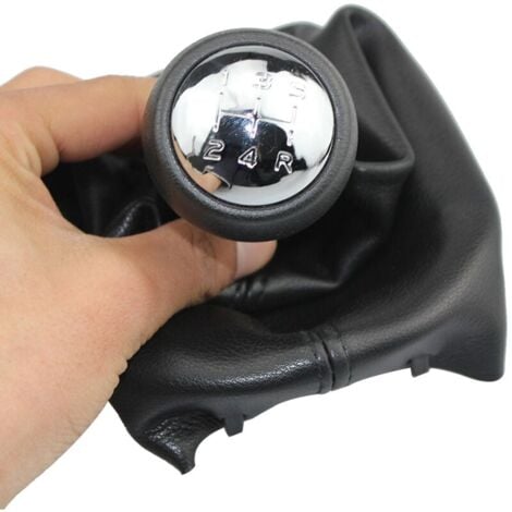 Pommeau De Vitesse Peugeot 307 207 406 Remplacement Du Levier De Vitesses Automatique 5 Vitesses, Avec Cache Anti-Poussiere pommeaux de leviers de vitesse