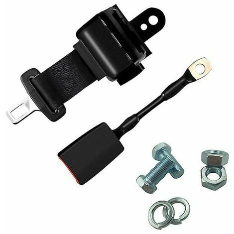 Ceinture de sécurité de voiture à enrouleur automatique à deux points Ceinture de sécurité pour voiturette de golf Bus Van Ceinture de sécurité-subaoe