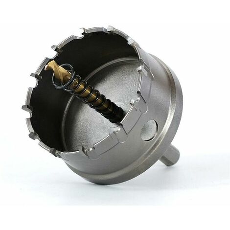 Scie cloche bi-métal en acier diamètre 25 mm, profondeur 100mm, pour le  bois et les métaux